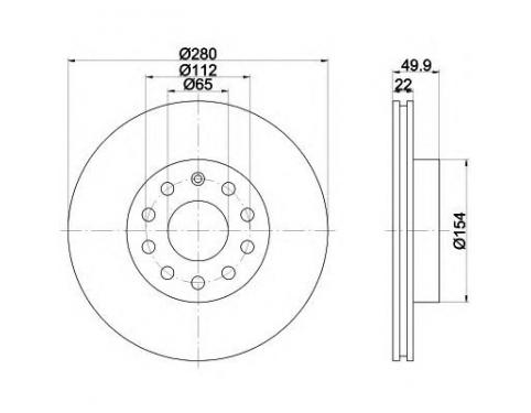 Front Brake Disc