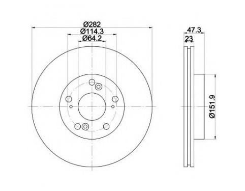 Front Brake Disc