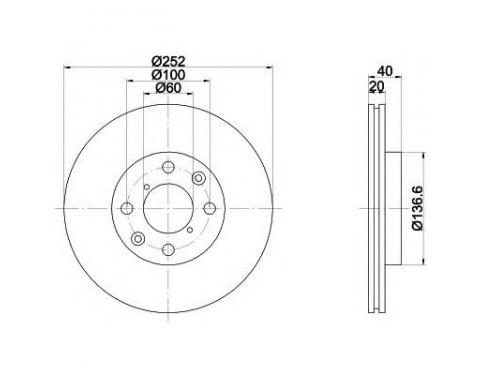 Front Brake Disc
