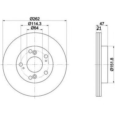 Front Brake Disc