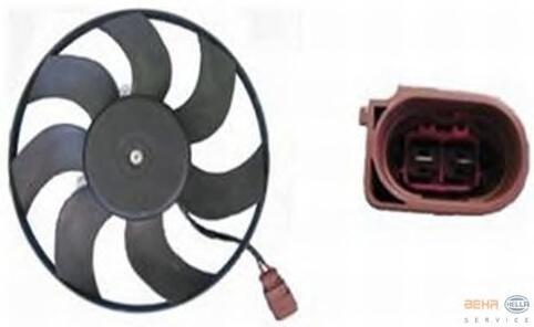 Fan, radiator
