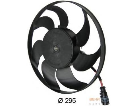 Fan, radiator