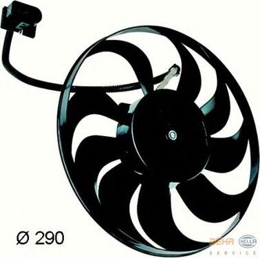 Fan, radiator