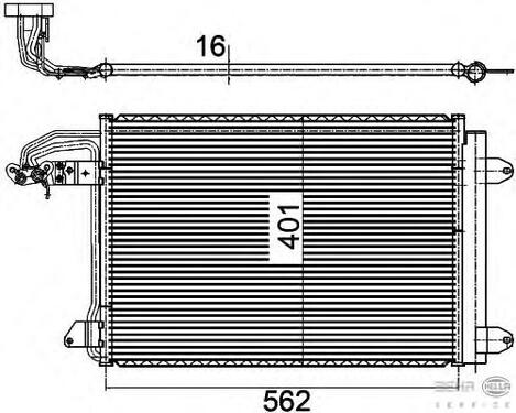 Condenser, air conditioning