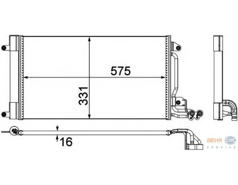 Condenser, air conditioning
