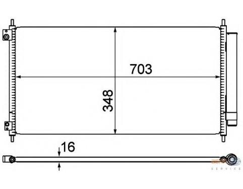 Condenser, air conditioning