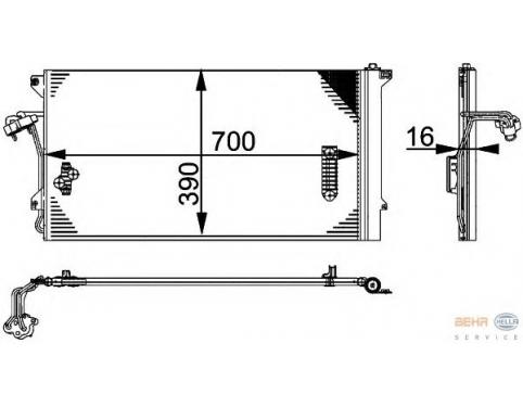 Condenser, air conditioning