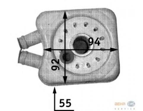 Oil Cooler, engine oil