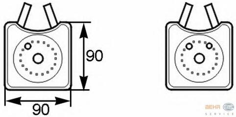 Oil Cooler, engine oil