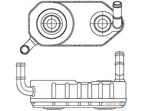 Oil Cooler, engine oil