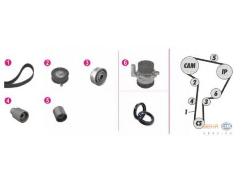 WATER PUMP AND TIMING BELT KIT
