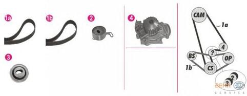 Tensioner Pulley, timing belt