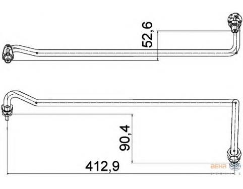 oil pressure line