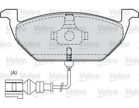 1 Set Of Brake Pads Fordisk Brake