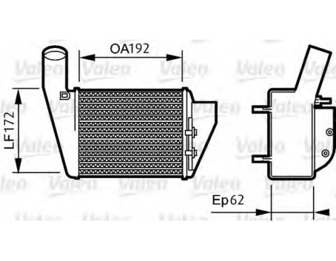 Intercooler, charger