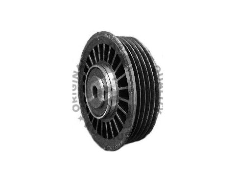Deflection/Guide Pulley, v-ribbed belt