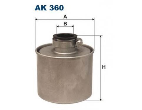 Filter, crankcase breather