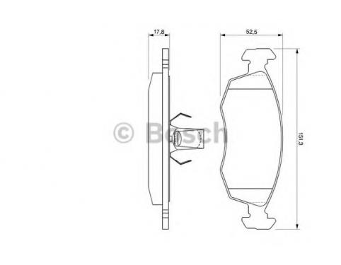 Front Brake Pad Set