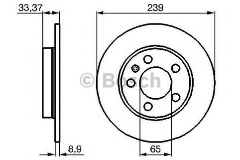 Rear Brake Disc