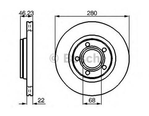 Front Brake Disc