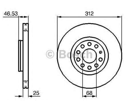 Front Brake Disc