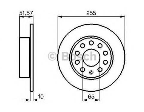 Rear Brake Disc