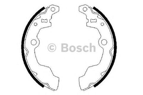 SHOE, REAR BRAKE
