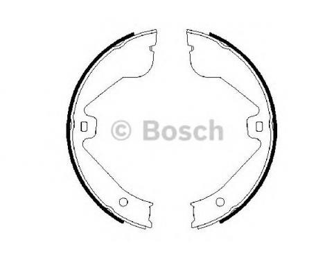 Brake Shoe Set, parking brake
