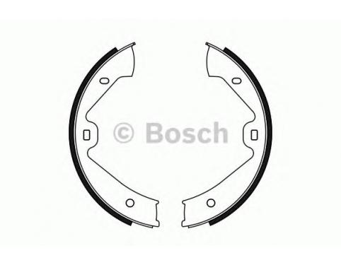 Brake Shoe Set, parking brake