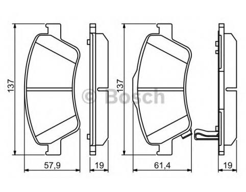 Front Brake Pad Set