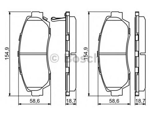 Front Brake Pad Set