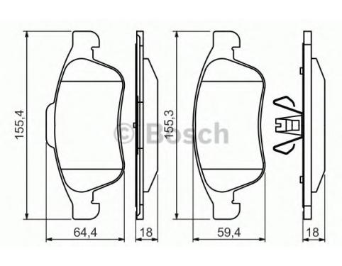 Front Brake Pad Set