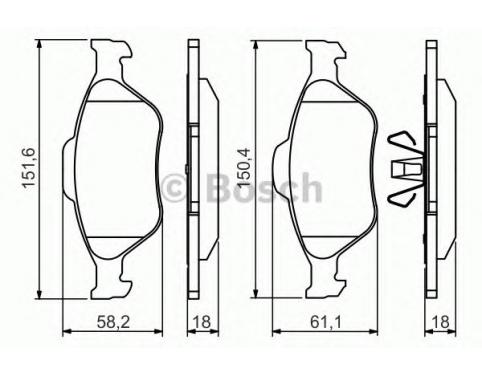 Front Brake Pad Set