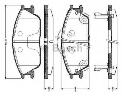 Front Brake Pad Set