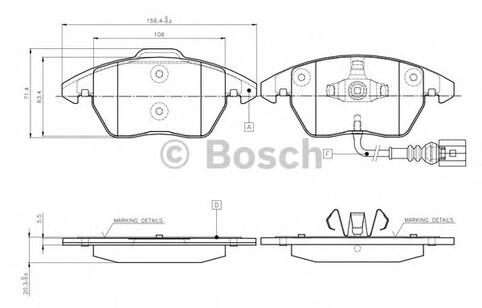 Front Brake Pad Set
