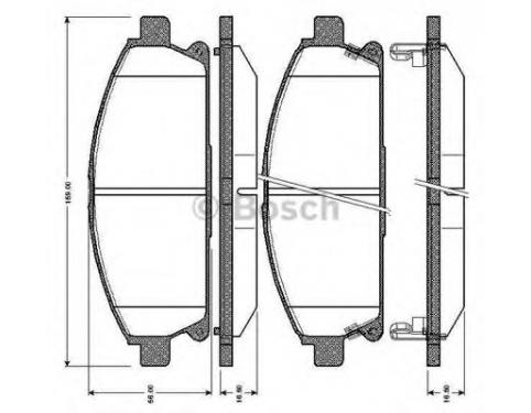 Front Brake Pad Set
