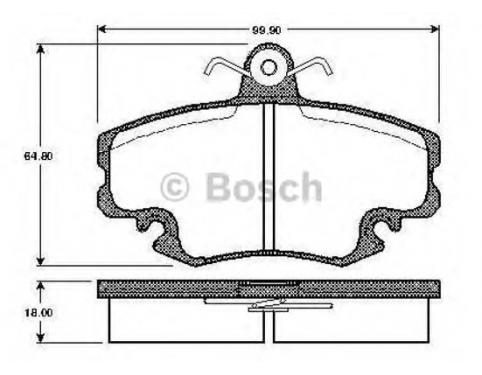 Front Brake Pad Set