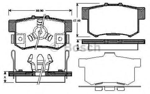 Brake Pad Set