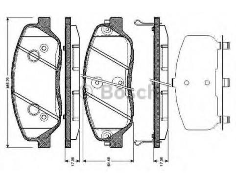 Front Brake Pad Set