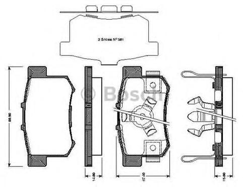 Brake Pad Set