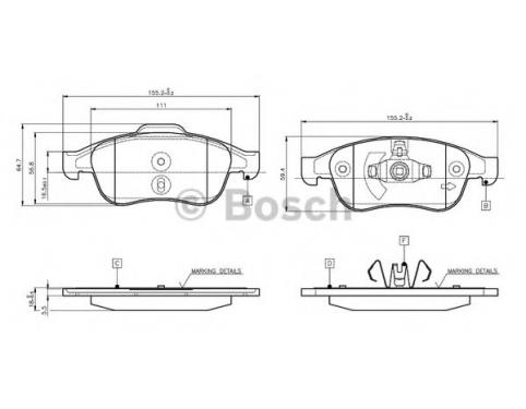 Front Brake Pad Set