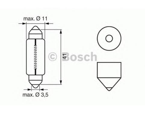 C10W Bulb 12V 10W  (Single Bulb)
