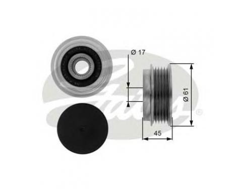 Alternator Freewheel Clutch