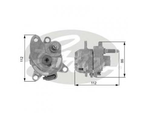 Tensioner Lever, v-ribbed belt