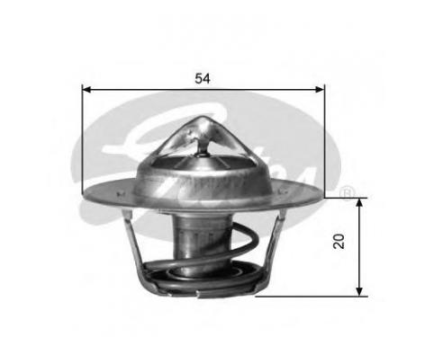 Thermostat, coolant
