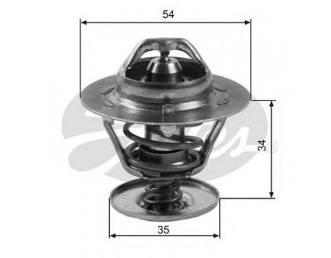 Thermostat, coolant