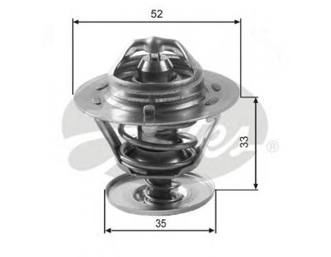 Thermostat, coolant