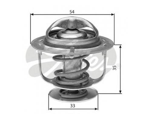 Thermostat, coolant