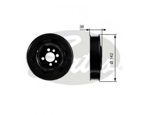 Belt Pulley, crankshaft