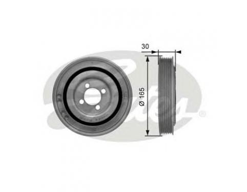 Belt Pulley, crankshaft